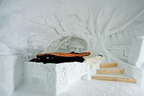 Biosphoto | 1251493 | Intérieur d'un hôtel Igloo | &copy; Franck Fouquet / Biosphoto