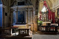 Biosphoto | 1608058 | Interior view, Santa Maria del Sasso church, Morcote, Ticino, Switzerland, Europe | © Olaf Krueger / imageBROKER / Biosphoto