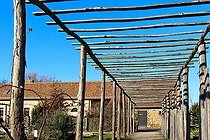 Biosphoto | 2575207 | Jardin légume fruit pédagogique de l'Arche de la nature en hiver, Le Mans Métropole, Sarthe, France | &copy; Michel Gile / Biosphoto
