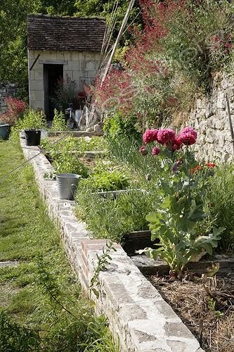Biosphoto | 1441949 | Jardin potager fleuri | &copy; Patricia Méaille / Biosphoto