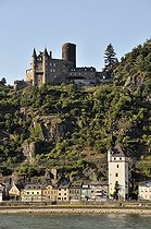 Biosphoto | 1604117 | Katz castle, Sankt Goarshausen, Upper Middle Rhine Valley UNESCO World Heritage, Rhineland-Palatinate, Germany, Europe | © Walter G. Allgoewer / imageBROKER / Biosphoto