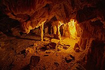 Biosphoto | 2593246 | La Grotte de Brando, on peut y voir des concrétions en formes de stalactites et de stalagmites, la grotte est profonde d'une trentaine de mètres, Corse, France | &copy; Hyacinthe Sambroni / Biosphoto