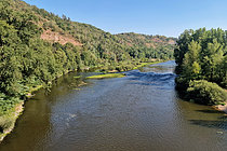 Biosphoto | 2609219 | La Loire en amont du barrage de Villerest, Loire, France | &copy; Pierre Vernay / Biosphoto