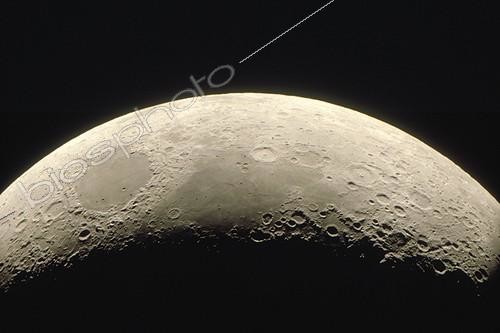 Biosphoto | 68067 | La surface de la Lune avec cratères et mers bien visibles | © Olivier Sauzereau / Biosphoto