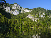 Biosphoto | 2621568 | Le lac Gleinkersee dans le Totes Gebirge (massif mort) près de Windischgarsten. Europe, Europe centrale, Autriche, été. | &copy; Martin Zwick / Biosphoto