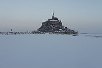 Biosphoto | 1233570 | Le Mont-Saint-Michel en hiver Manche France | &copy; Vincent M. / Biosphoto