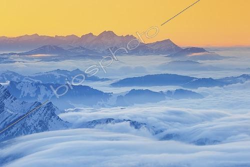 Biosphoto | 2610077 | Le Pilate et le Rigi, Alpes suisses, Suisse | &copy; Patrick Frischknecht / imageBROKER / Biosphoto