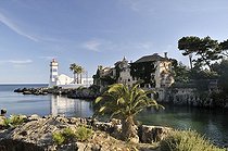 Biosphoto | 1600516 | Lighthouse Farol de Santa Marta, Cascais near Lisbon, Portugal, Europe | © Florian Kopp / imageBROKER / Biosphoto