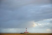 Biosphoto | 1602687 | Lighthouse of Westerhever, St Peter Ording, Schleswig Holstein, Germany | © Walter G. Allgoewer / imageBROKER / Biosphoto