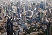 Biosphoto | 1602254 | Look from the Baiyoke tower, topmost building of Thailand, Bangkok, Asia | © Walter G. Allgoewer / imageBROKER / Biosphoto