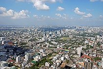 Biosphoto | 1602792 | Look from the Baiyoke tower, topmost building of Thailand, Bangkok, Thailand, Asia | © Walter G. Allgoewer / imageBROKER / Biosphoto