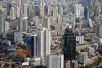 Biosphoto | 1607452 | Look from the Baiyoke tower, topmost building of Thailand, Bangkok, Thailand, Asia | © Walter G. Allgoewer / imageBROKER / Biosphoto