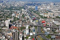 Biosphoto | 1607455 | Look from the Baiyoke tower, topmost building of Thailand, Bangkok, Thailand, Asia | © Walter G. Allgoewer / imageBROKER / Biosphoto