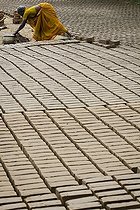 Biosphoto | 1604741 | Making clay bricks, Neloor Maravappalayam, near Karur, Tamil Nadu, India, Asia | © Olaf Krueger / imageBROKER / Biosphoto