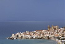 Biosphoto | 1605247 | Medieval city on the sea, Cefalù, Palermo, Sicily, Italy, Europe | © Olaf Krueger / imageBROKER / Biosphoto