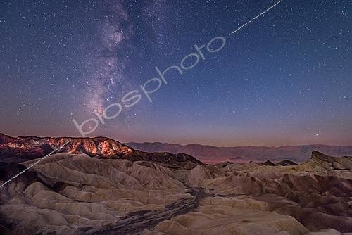 Biosphoto | 2624496 | Milky Way above Zabriskie Point. Death Valley, California, USA. | &copy; Philippe Jacquot / Biosphoto