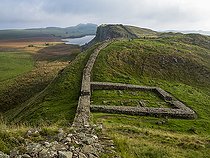 Biosphoto | 2547078 | Mur d'Hadrien, secteur de Once Brewed, Northumberland national park, Angleterre | &copy; David Tatin / Biosphoto
