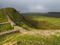 Biosphoto | 2547079 | Mur d'Hadrien, secteur de Once Brewed, Northumberland national park, Angleterre | &copy; David Tatin / Biosphoto