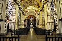 Biosphoto | 1604843 | Nave of the church of Iglesia de San Francisco Lima, UNESCO World Heritage Site, Peru, South America | © Florian Kopp / imageBROKER / Biosphoto