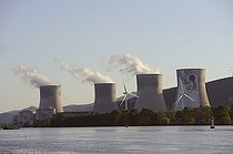 Biosphoto | 1249156 | NPP Cruas on the Rhone France | &copy; Daniel Heuclin / Biosphoto