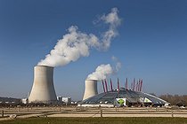 Biosphoto | 1245705 | Nuclear Power Plant at Civaux Vienne France | &copy; Michel Gunther / Biosphoto