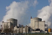Biosphoto | 1245386 | Nuclear Power Plant Chinon Indre-et-Loire France | &copy; Michel Gunther / Biosphoto