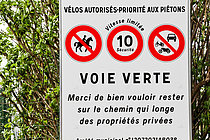 Biosphoto | 2609776 | Panneau informant 