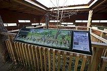 Biosphoto | 1251028 | Panneau d'information WWT Slimbridge Reserve RU | &copy; Michel Gunther / Biosphoto