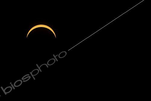 Biosphoto | 2626627 | Partial solar eclipse on August 12, 2026, in Tardinghen, Côte d'Opale, Pas-de-Calais, France. 91% coverage at 8:14 PM | &copy; Yann Avril / Biosphoto