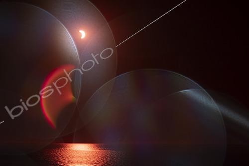 Biosphoto | 2628329 | Partial solar eclipse on August 12, 2026, in the heights of Veulettes-sur-Mer, Haute Normandie, France. | &copy; Philippe Lebeaux / Biosphoto