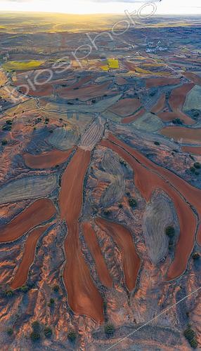 Biosphoto | 2428681 | Paysage agricole, Montaña Palentina, Palencia, Castille et Leon, Espagne | &copy; Juan-Carlos Muñoz / Biosphoto