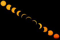 Biosphoto | 2626628 | Phases de l'éclipse solaire partielle du 12 août 2026 à Tardinghen, Côte d'Opale, Pas-de-Calais, France | &copy; Yann Avril / Biosphoto