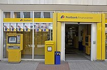Biosphoto | 1600778 | Postbank Finanzcenter Finance Center in the pedestrian zone, Duisburg, North Rhine-Westphalia, Germany, Europe | © Walter G. Allgoewer / imageBROKER / Biosphoto