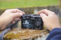 Biosphoto | 1251520 | Prise de vues au cours d'un stage de photographie | &copy; Dominique Delfino / Biosphoto