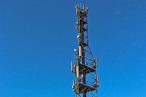 Biosphoto | 2575227 | Pylône pour la téléphonie, Sarthe, France | &copy; Michel Gile / Biosphoto