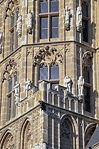 Biosphoto | 1605701 | Ratsturm tower built in the late Gothic style, City Hall, Cologne, North Rhine-Westphalia, Germany, Europe | © Walter G. Allgoewer / imageBROKER / Biosphoto