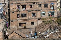 Biosphoto | 1604476 | Residential apartment blocks, Shibpur district, Howrah, Kolkata, West Bengal, India, Asia | © Olaf Krueger / imageBROKER / Biosphoto