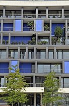 Biosphoto | 1600553 | Residential building, Rhein3 in Rheinauhafen, Cologne, North Rhine-Westphalia, Germany, Europe | © Walter G. Allgoewer / imageBROKER / Biosphoto