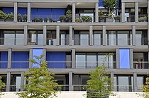 Biosphoto | 1600554 | Residential building, Rhein3 in Rheinauhafen, Cologne, North Rhine-Westphalia, Germany, Europe | © Walter G. Allgoewer / imageBROKER / Biosphoto