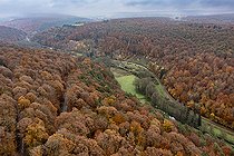 Biosphoto | 2490521 | Rohrbach Valley in the Northern Vosges, autumn, Moselle, France | &copy; Yann Avril / Biosphoto