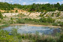 Biosphoto | 2444173 | Sablière désaffectée, Parc naturel régional des Vosges du Nord, France | &copy; Michel Rauch / Biosphoto