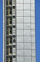Biosphoto | 1600450 | Schapfenmuehle mill tower, the highest grain silo in the world, covered with a photovoltaic system, Jungingen, Ulm, Baden-Wuerttemberg, Germany, Europe | © Walter G. Allgoewer / imageBROKER / Biosphoto