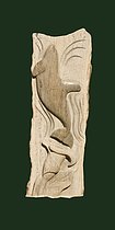 Biosphoto | 2609510 | Sculpture inuit en pierre, Iqaluit, baie de Frobisher, île de Baffin, Nunavut, Canada, détail, objet | &copy; Therin-Weise / imageBROKER / Biosphoto