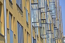 Biosphoto | 1600552 | Siebengebirge, a warehouse building converted into apartments in Rheinauhafen, Cologne, North Rhine-Westphalia, Germany, Europe | © Walter G. Allgoewer / imageBROKER / Biosphoto