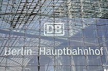 Biosphoto | 1601580 | Signage, Berlin Hauptbahnhof, Berlin's main train station, Lehrter Bahnhof, Berlin, Germany, Europe | © Walter G. Allgoewer / imageBROKER / Biosphoto