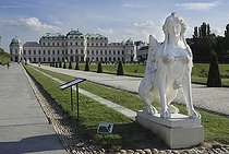 Biosphoto | 1602030 | Sphinx in the gardens of Belvedere Palace, Vienna, Austria, Europe | © Florian Kopp / imageBROKER / Biosphoto