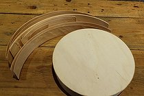 Biosphoto | 2066932 | Spruce wooden box for Mont d'Or cheese, Relais Museum of horse Comte and forest, Levier , Haut-Doubs, Franche-Comté, France | &copy; Denis Bringard / Biosphoto