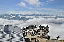 Biosphoto | 1601543 | Summit station of Nebelhorn Mountain, Allgaeuer Alps, Bavaria, Germany, Europe | © Walter G. Allgoewer / imageBROKER / Biosphoto