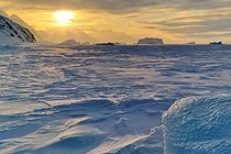 Biosphoto | 2602145 | Sunset over Scoresby Strait from Cape Brewster, Scoresbysund, Greenland | &copy; Pierre Vernay / Biosphoto