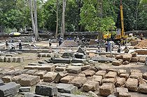 Biosphoto | 1600597 | The Ta Prohm temple is being restored with Indian aid, Angkor Thom, UNESCO World Heritage Site, Siem Reap, Cambodia, Asia | © Walter G. Allgoewer / imageBROKER / Biosphoto